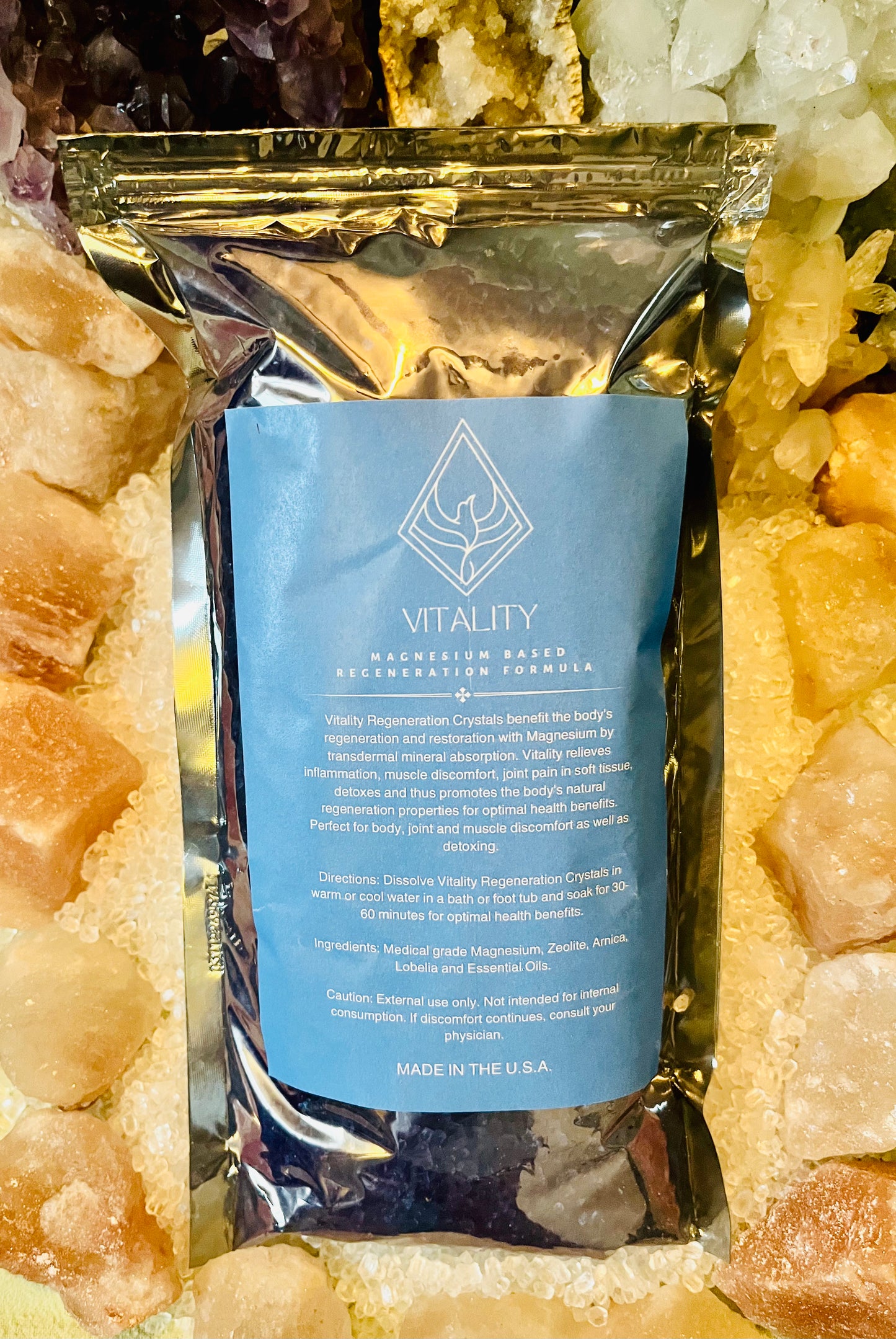 Vitality Regeneration Bath Crystals Vanilla