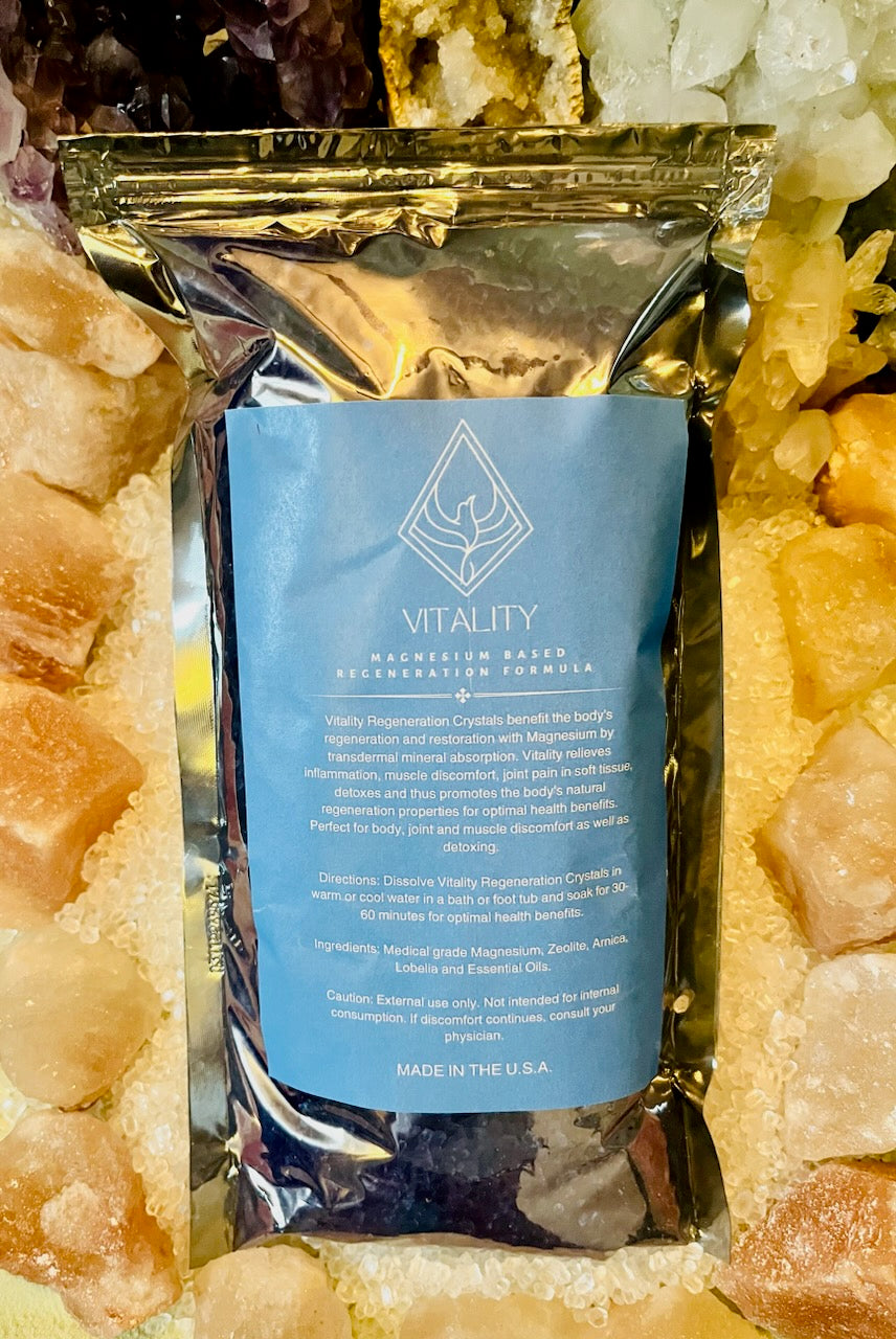 Vitality Regeneration Bath Crystals Mint
